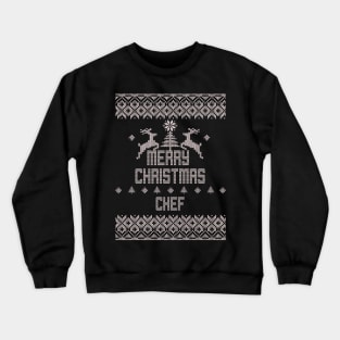 Merry Christmas CHEF Crewneck Sweatshirt